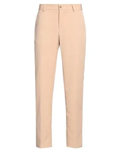Daniele Alessandrini Homme Man Pants Beige Size 28 Polyester, Elastane