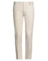 Daniele Alessandrini Homme Man Pants Beige Size 30 Linen, Viscose In Sand