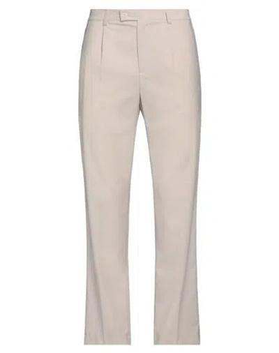 Daniele Alessandrini Homme Man Pants Beige Size 32 Polyester, Viscose, Elastane
