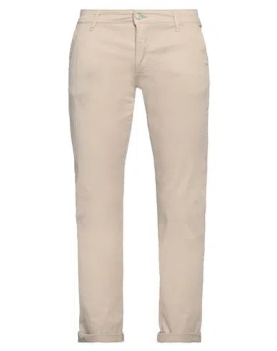Daniele Alessandrini Homme Man Pants Beige Size 31 Cotton, Elastane