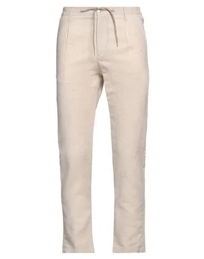 Daniele Alessandrini Homme Man Pants Beige Size 36 Linen, Viscose In Beige