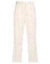 Daniele Alessandrini Homme Man Pants Beige Size 32 Polyester, Viscose, Elastane