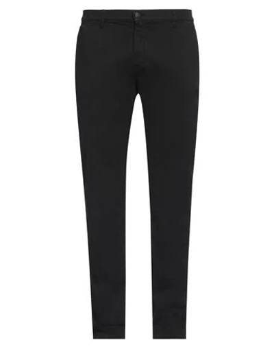 Daniele Alessandrini Homme Man Pants Black Size 40 Cotton, Elastane