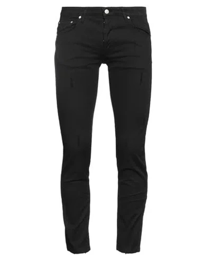 Daniele Alessandrini Homme Man Pants Black Size 33 Cotton, Elastane