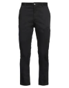 Daniele Alessandrini Homme Man Pants Black Size 30 Cotton, Elastane In Black