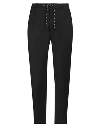Daniele Alessandrini Homme Man Pants Black Size 36 Polyester, Viscose, Elastane In Black