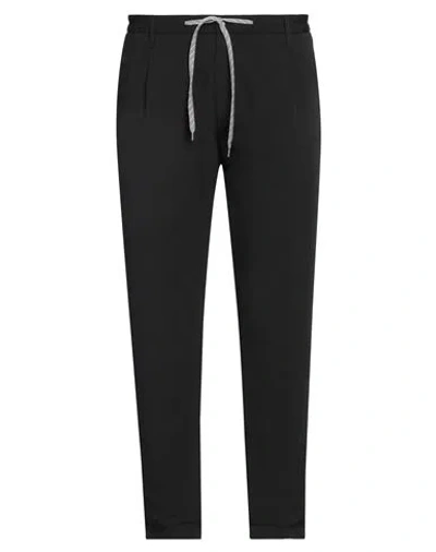 Daniele Alessandrini Homme Man Pants Black Size 38 Polyester, Viscose, Elastane In Black