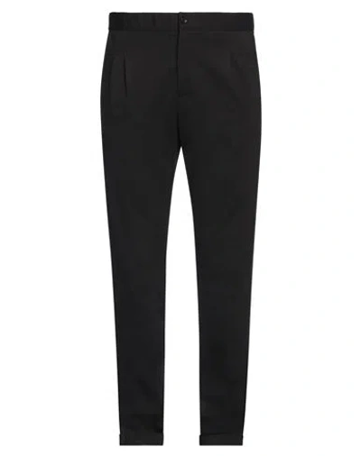 Daniele Alessandrini Homme Man Pants Black Size 38 Viscose, Polyamide, Elastane