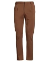 Daniele Alessandrini Homme Man Pants Brown Size 28 Viscose, Polyamide, Elastane