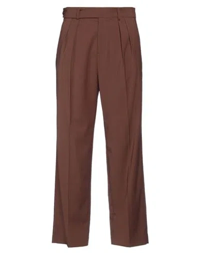 Daniele Alessandrini Homme Man Pants Brown Size 30 Polyester, Viscose, Elastane In Brown