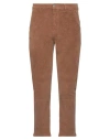 Daniele Alessandrini Homme Man Pants Brown Size 36 Polyester, Polyamide, Elastane In Brown