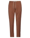 Daniele Alessandrini Homme Man Pants Brown Size 30 Polyester, Viscose, Elastane