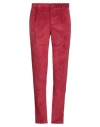 Daniele Alessandrini Homme Man Pants Burgundy Size 30 Polyester, Polyamide, Elastane In Red