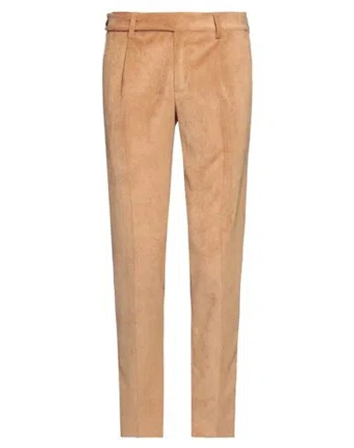 Daniele Alessandrini Homme Man Pants Camel Size 28 Polyethylene, Polyamide, Elastane