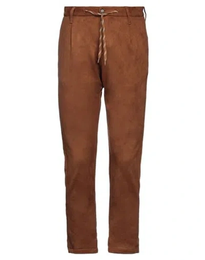 Daniele Alessandrini Homme Man Pants Camel Size 30 Polyester, Elastane In Beige