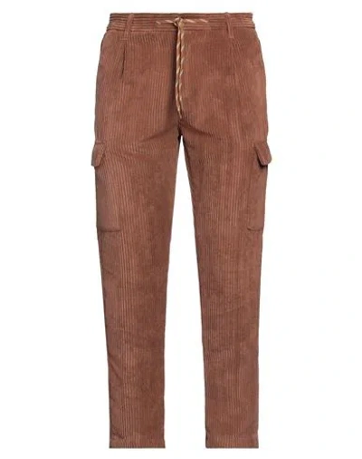 Daniele Alessandrini Homme Man Pants Camel Size 32 Polyester, Polyamide, Elastane In Beige