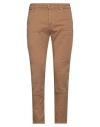 Daniele Alessandrini Homme Man Pants Camel Size 32 Cotton, Elastane In Sand