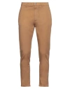 Daniele Alessandrini Homme Man Pants Camel Size 32 Cotton, Elastane In Brown