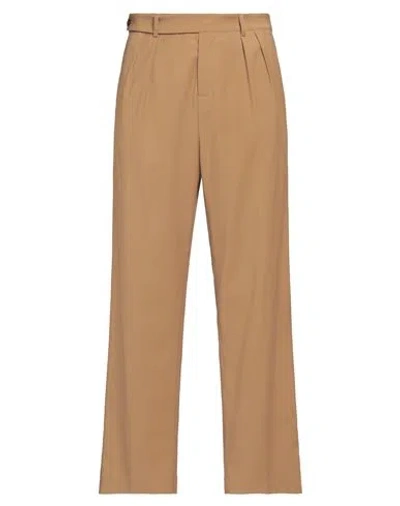 Daniele Alessandrini Homme Man Pants Camel Size 34 Polyester, Viscose, Elastane In Beige