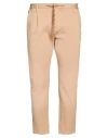 Daniele Alessandrini Homme Man Pants Camel Size 38 Viscose, Polyamide, Elastane In Brown