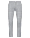Daniele Alessandrini Homme Man Pants Grey Size 30 Polyester, Viscose, Linen, Elastane In Grey