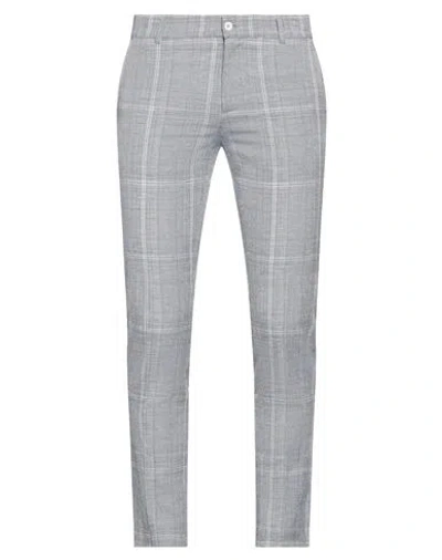 Daniele Alessandrini Homme Man Pants Grey Size 30 Polyester, Viscose, Linen, Elastane