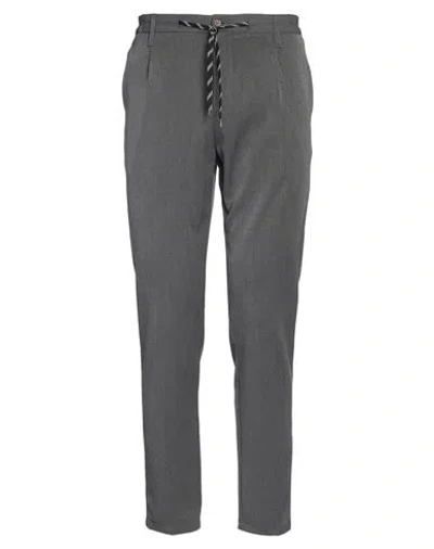 Daniele Alessandrini Homme Man Pants Grey Size 34 Polyester, Viscose, Elastane