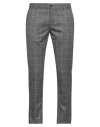 Daniele Alessandrini Homme Man Pants Grey Size 38 Polyester, Viscose, Elastane In Grey