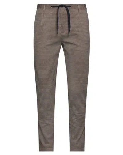 Daniele Alessandrini Homme Man Pants Khaki Size 34 Viscose, Polyamide, Elastane In Beige