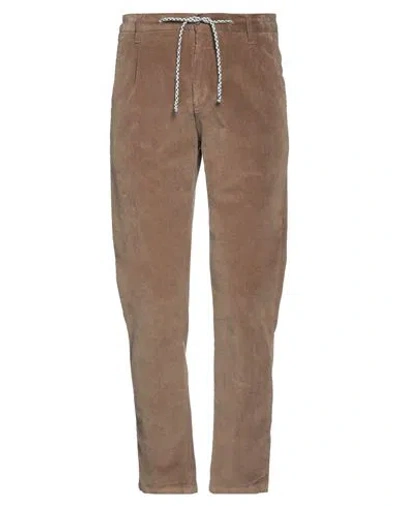 Daniele Alessandrini Homme Man Pants Khaki Size 34 Cotton, Elastane In Beige