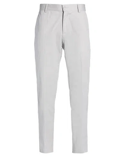 Daniele Alessandrini Homme Man Pants Light Grey Size 28 Cotton, Elastane In Gray