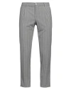 Daniele Alessandrini Homme Man Pants Light Grey Size 38 Polyester, Viscose, Elastane In Grey