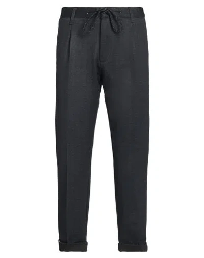 Daniele Alessandrini Homme Man Pants Midnight Blue Size 28 Polyester, Viscose, Elastane