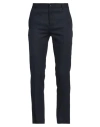 Daniele Alessandrini Homme Man Pants Midnight Blue Size 32 Linen, Viscose