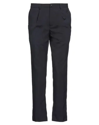 Daniele Alessandrini Homme Man Pants Midnight Blue Size 34 Polyester