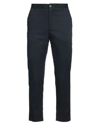 Daniele Alessandrini Homme Man Pants Midnight Blue Size 36 Cotton, Elastane