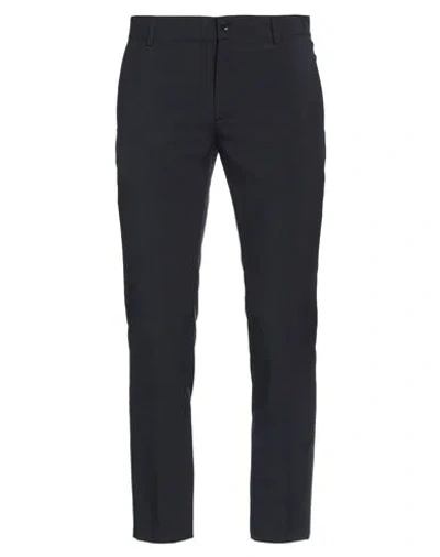 Daniele Alessandrini Homme Man Pants Midnight Blue Size 36 Polyester