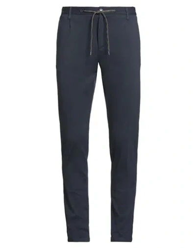 Daniele Alessandrini Homme Man Pants Midnight Blue Size 36 Polyester, Viscose, Elastane