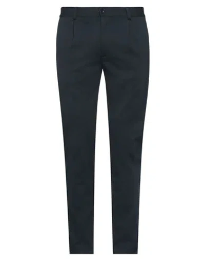 Daniele Alessandrini Homme Man Pants Midnight Blue Size 38 Viscose, Polyamide, Elastane