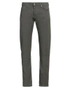 Daniele Alessandrini Homme Man Pants Military Green Size 30 Cotton, Elastane In Green