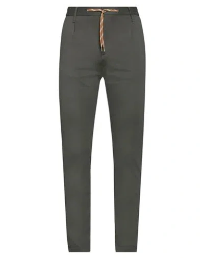 Daniele Alessandrini Homme Man Pants Military Green Size 30 Viscose, Polyamide, Elastane In Green
