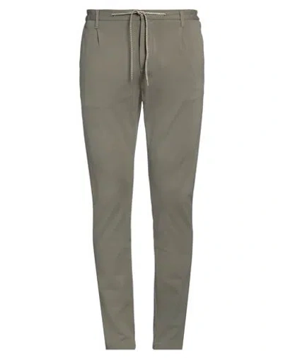 Daniele Alessandrini Homme Man Pants Military Green Size 32 Polyester, Viscose, Elastane In Green