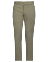 Daniele Alessandrini Homme Man Pants Military Green Size 38 Linen, Viscose In Green