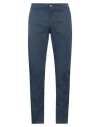Daniele Alessandrini Homme Man Pants Navy Size 30 Cotton, Elastane In Navy Blue