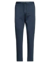 Daniele Alessandrini Homme Man Pants Navy Size 32 Viscose, Nylon, Elastane In Navy Blue