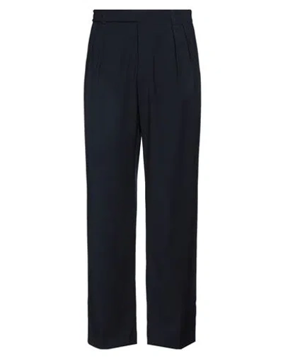 Daniele Alessandrini Homme Man Pants Navy Size 36 Polyester, Viscose, Elastane In Navy