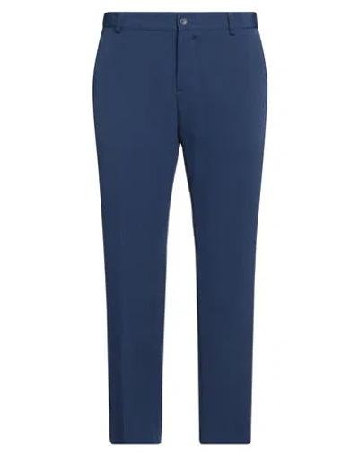 Daniele Alessandrini Homme Man Pants Navy Size 38 Polyester, Elastane