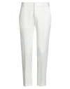 Daniele Alessandrini Homme Man Pants Off White Size 38 Polyester, Elastane