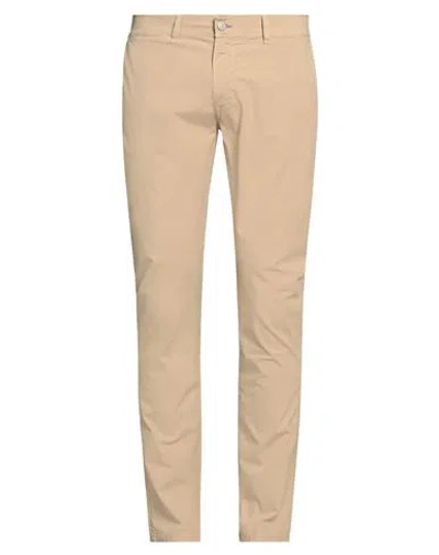 Daniele Alessandrini Homme Man Pants Sand Size 30 Cotton, Elastane In Beige