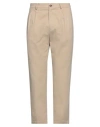 Daniele Alessandrini Homme Man Pants Sand Size 32 Cotton, Elastane In Beige